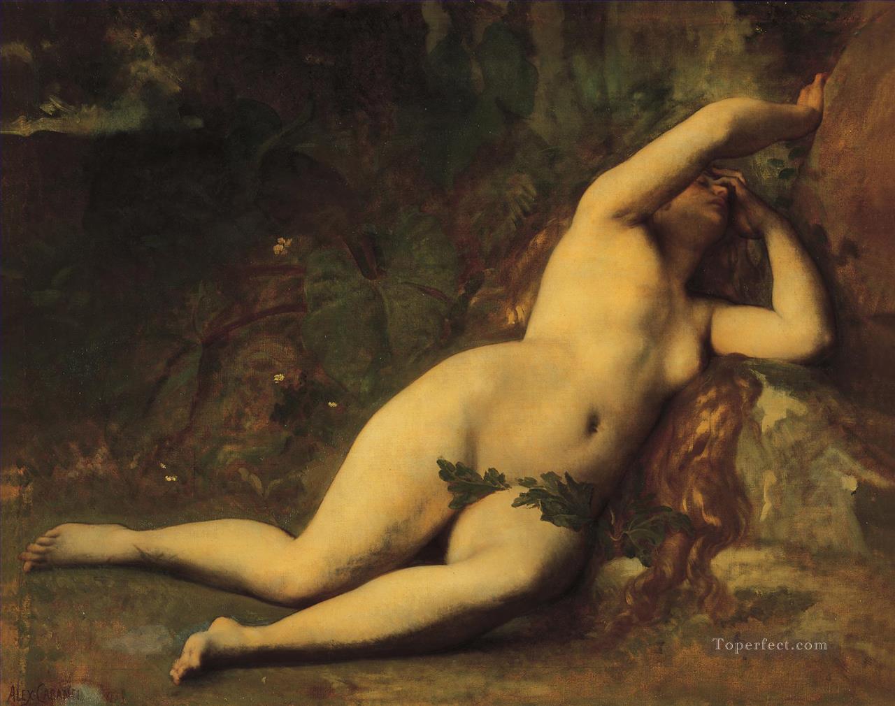 Eva después de la caída Alexandre Cabanel desnudo Pintura al óleo